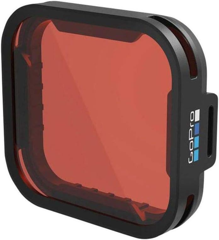 Filtro Snorkel Vermelho para Águas Azuis Oficial GoPro - AACDR-001