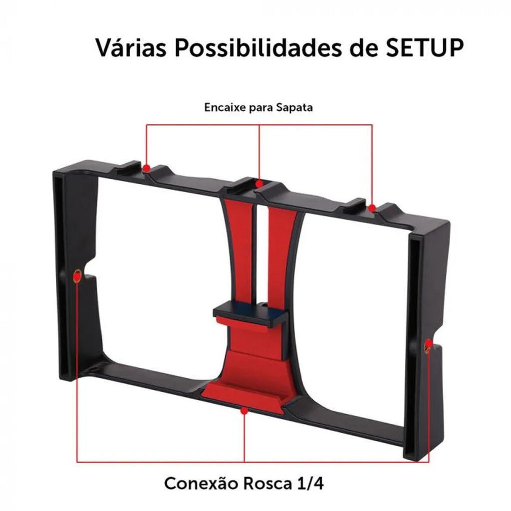 Suporte Estabilizador RIG Para Celular