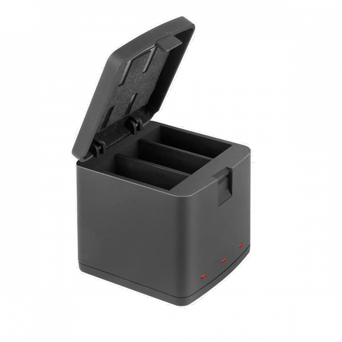 Box Carregador Triplo  Hero 9/10/11/12 Black