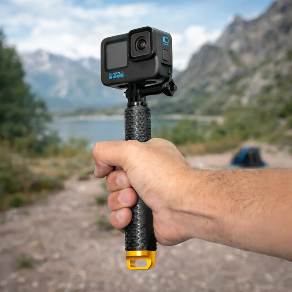 Bastão Extensor de Alumínio Curto para GoPro e Câmeras de Ação