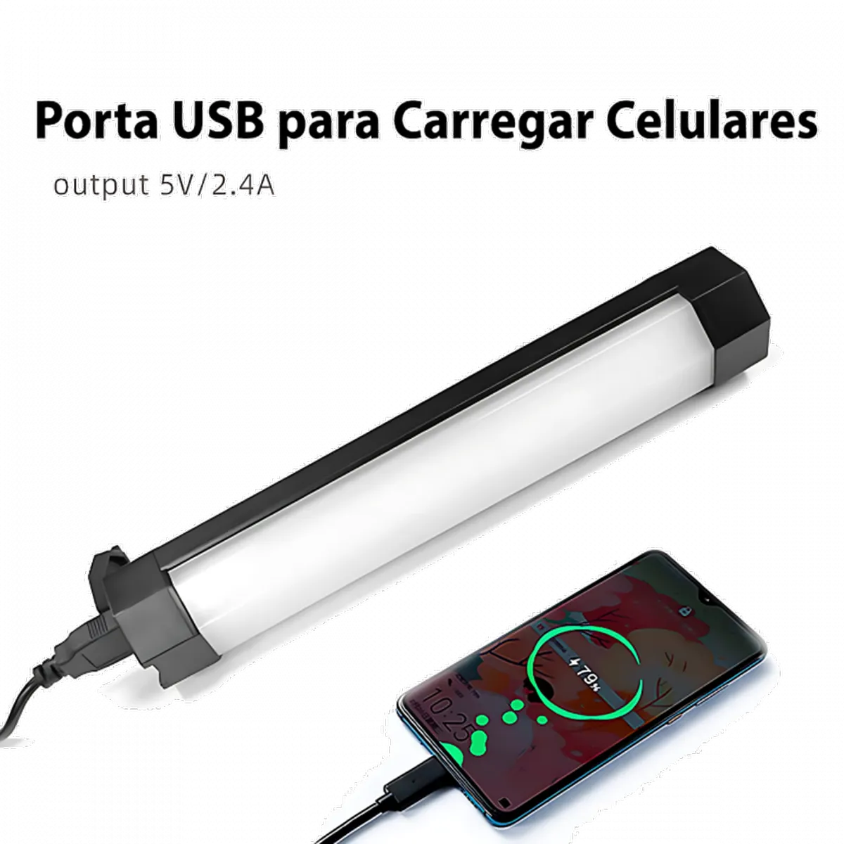 Bastão LED - RGB c/ Controle Remoto - P200