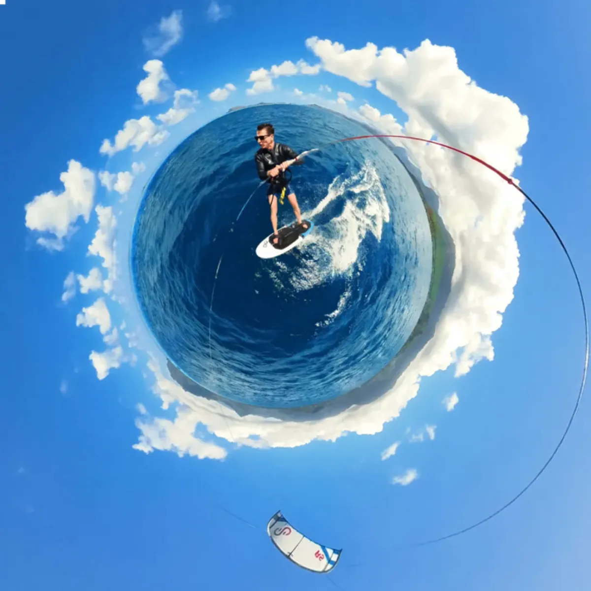 Suporte para Kitesurf e Wakeboard Original p/ Insta360 X5