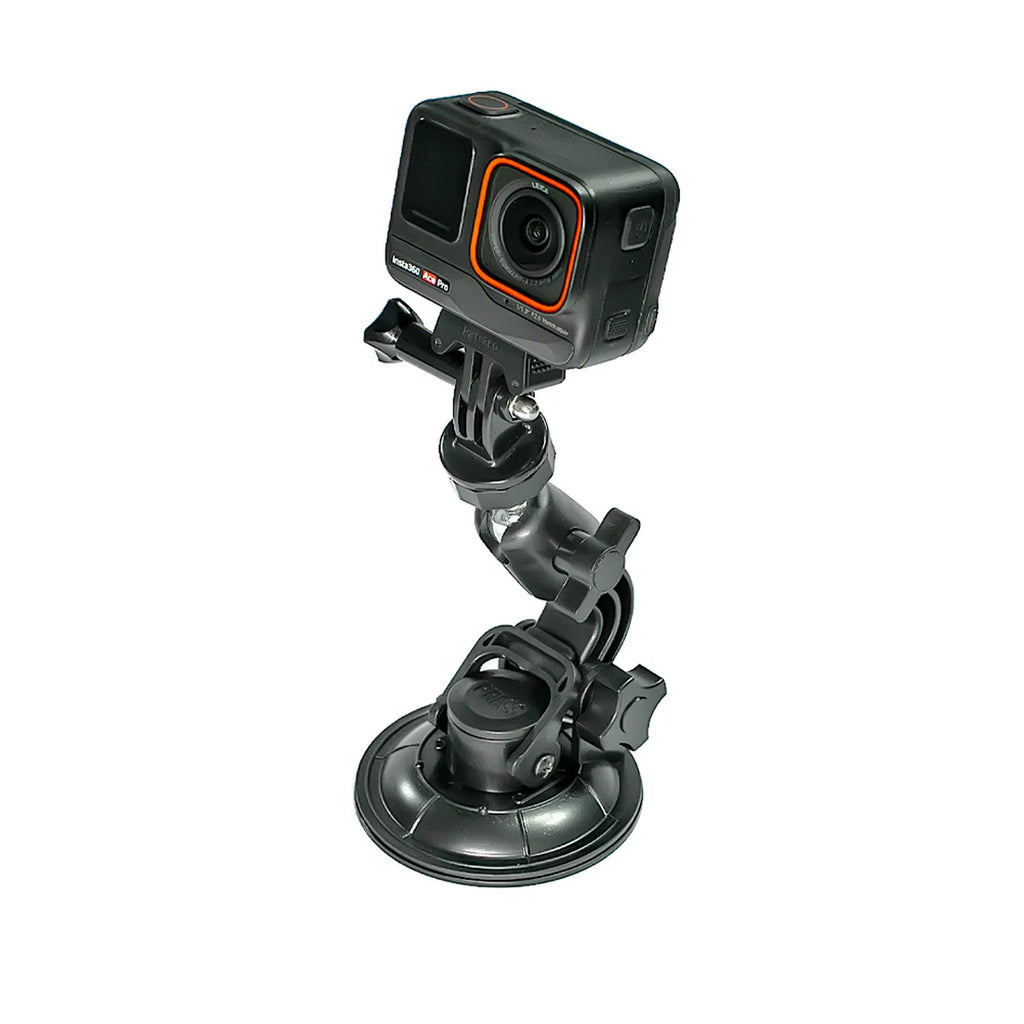 Suporte Ventosa de 9cm para GoPro e Câmeras de Ação