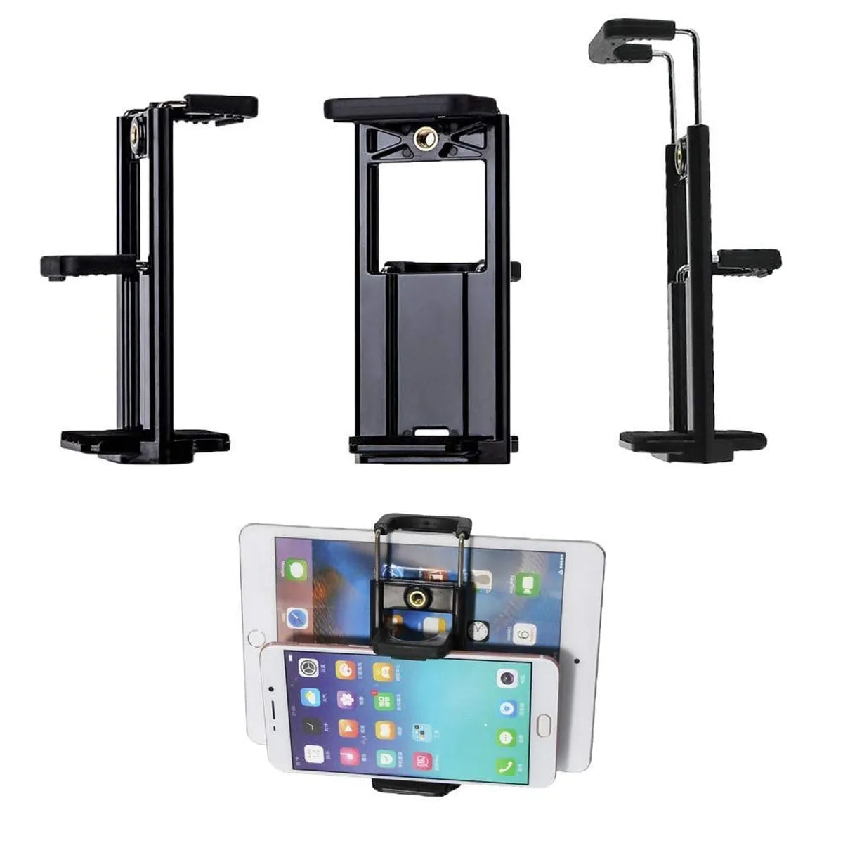 Suporte Celular Tablet iPad iPhone Para Tripe  Rosca 1/4