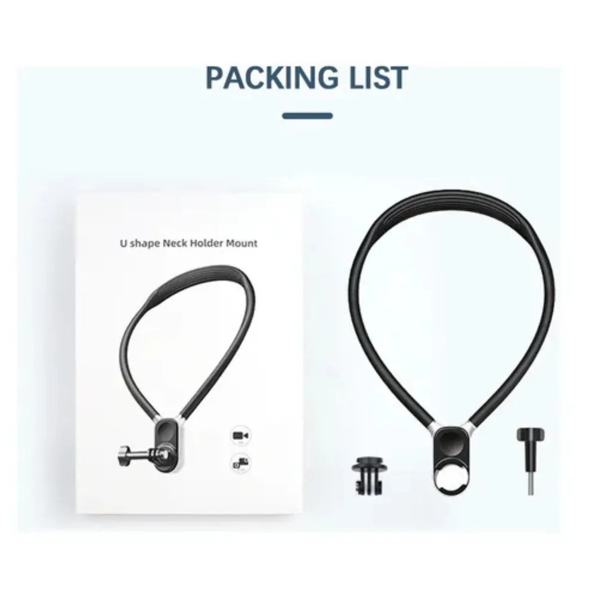 Suporte Colar de Pescoço p/ GoPro