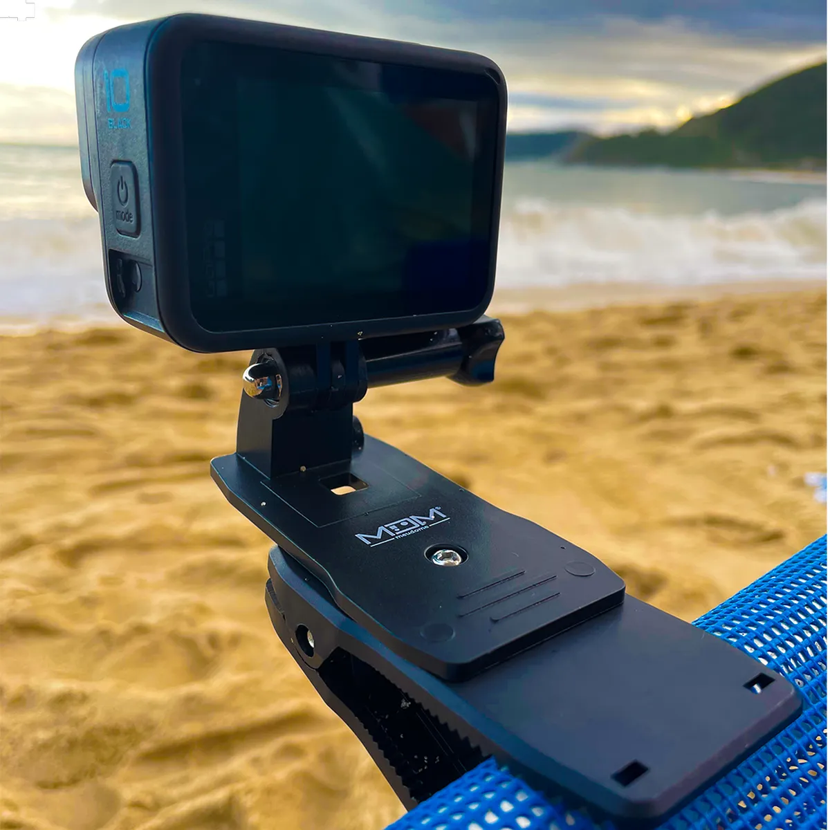 Suporte Clip 360º para GoPro e Câmeras de Ação