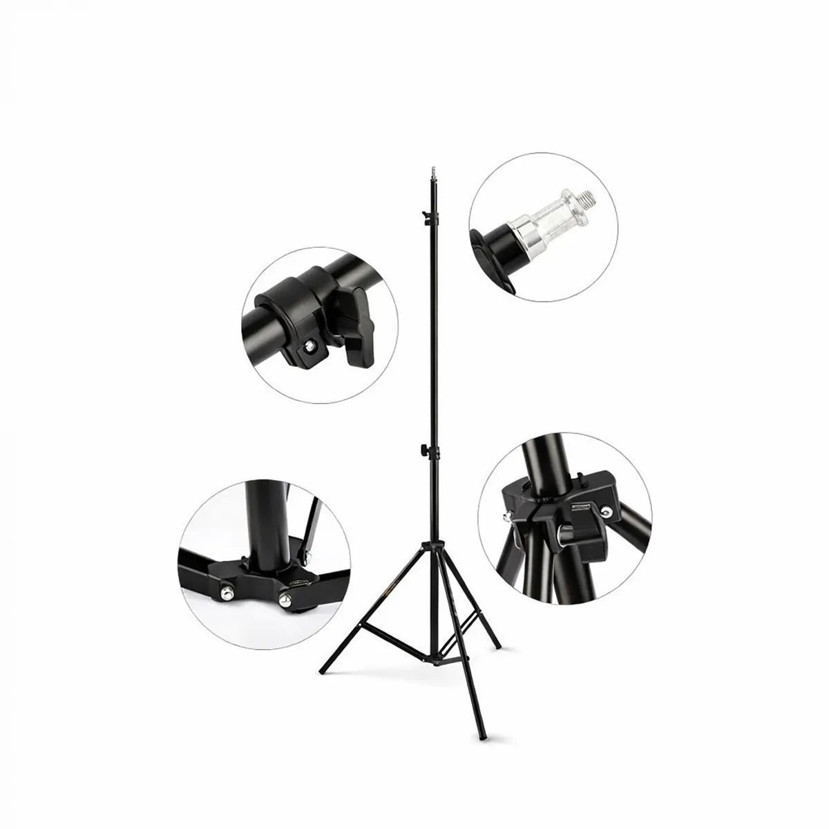 Tripé de Iluminação Profissional - 1,80m