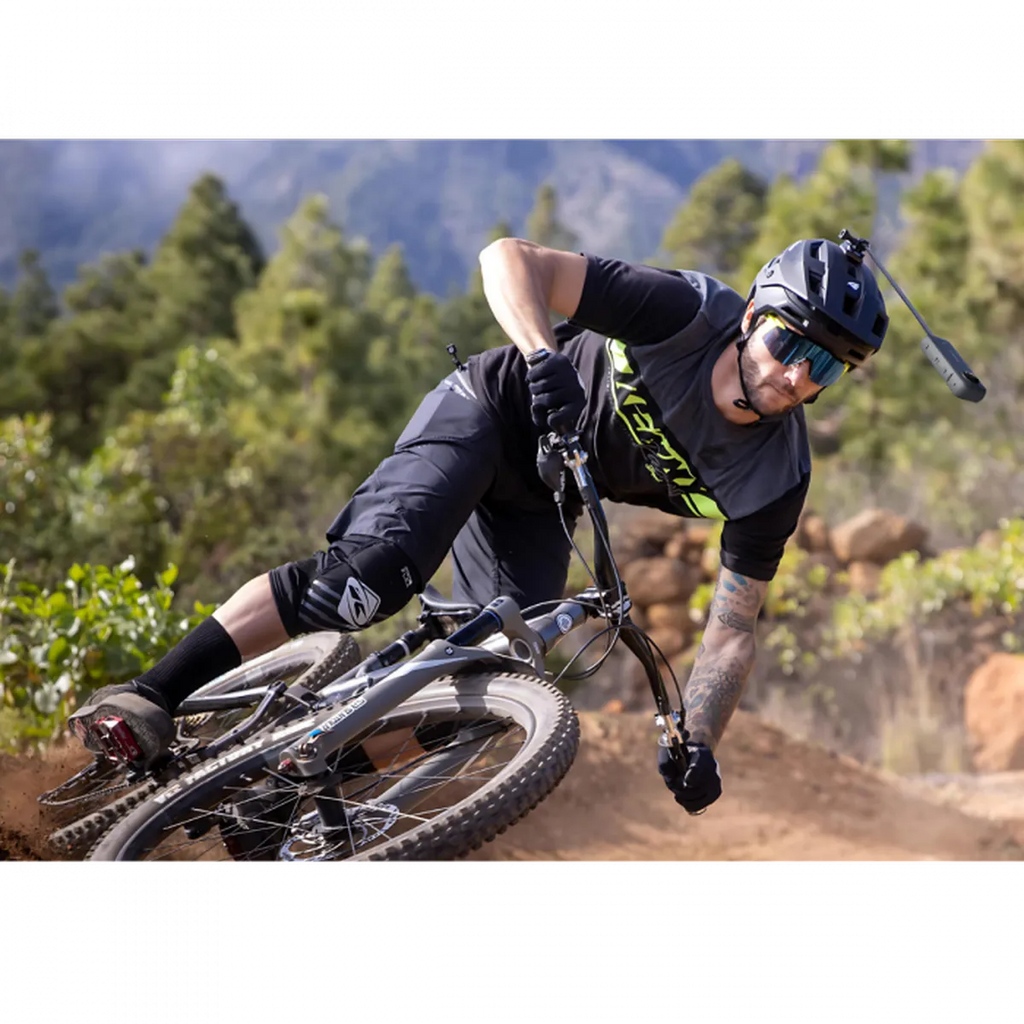 Suporte Unicórnio Fibra de Carbono Insta360 para Capacete