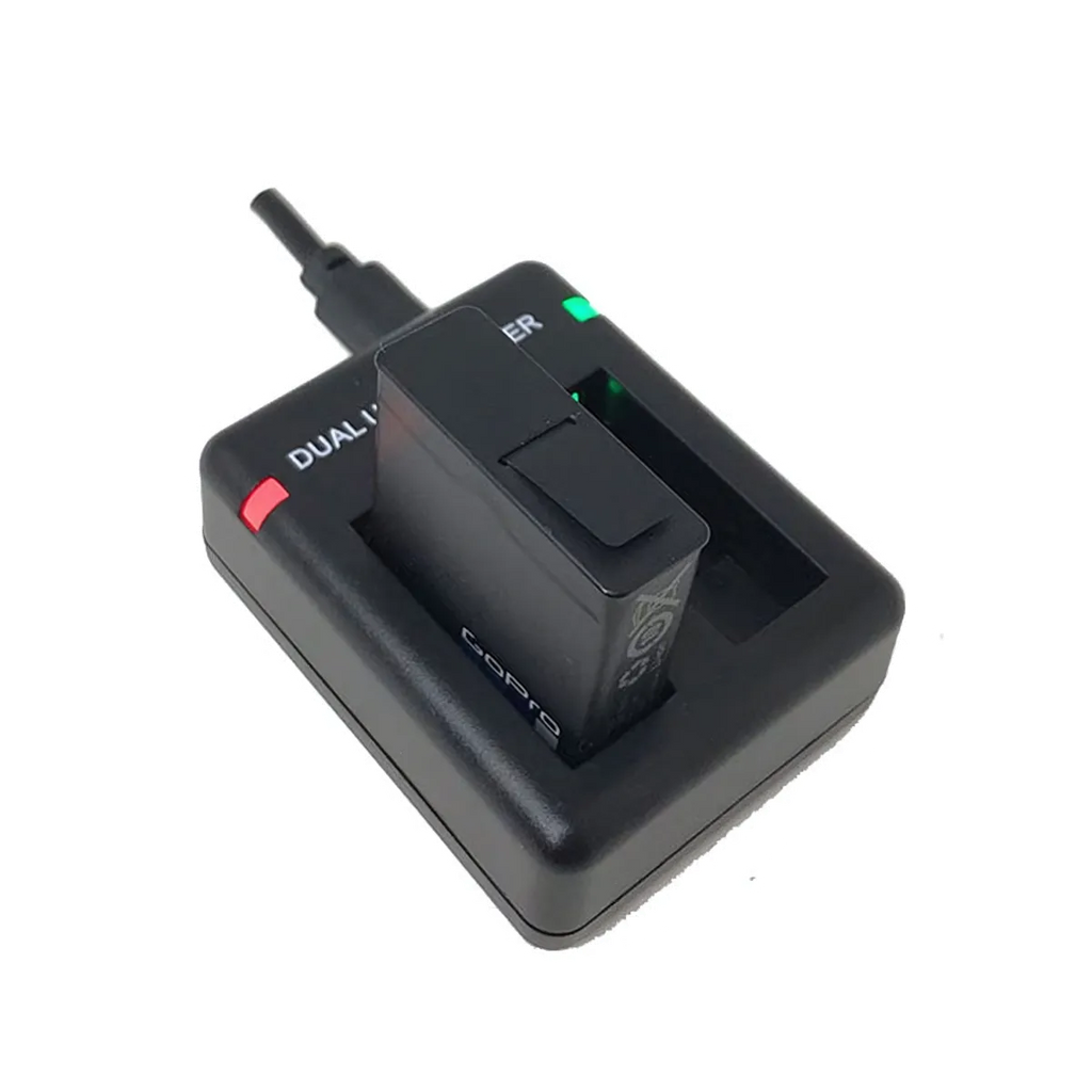 Carregador Duplo p/ Gopro Hero 5/6/7/8 Black