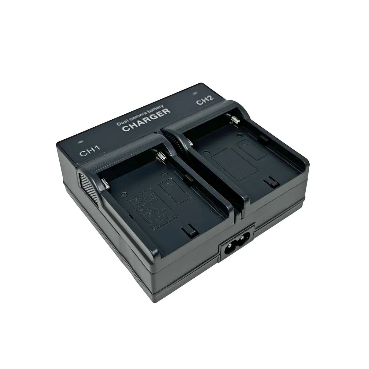 Carregador Duplo p/ Bateria NP de Iluminação