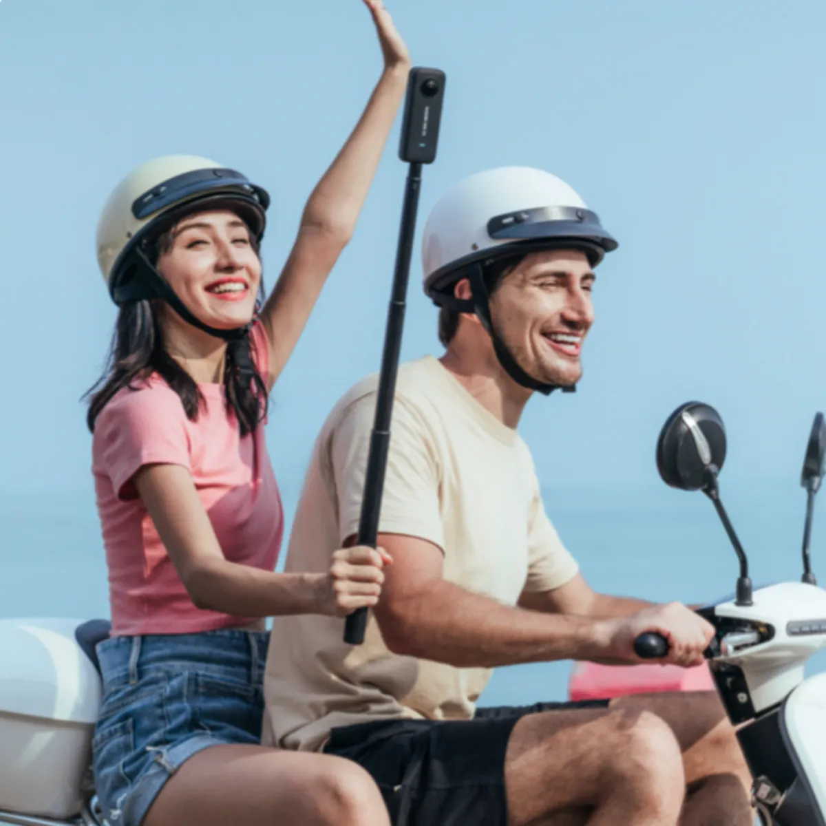 BASTÃO DE SELFIE INVISÍVEL + TRIPÉ 2 EM 1 INSTA360 - CINX2CB/G