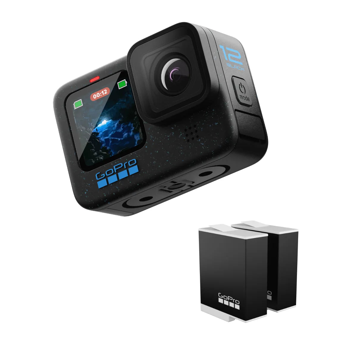 Kit GoPro Hero 12 + 2 Baterias Enduro Originais EXTRA