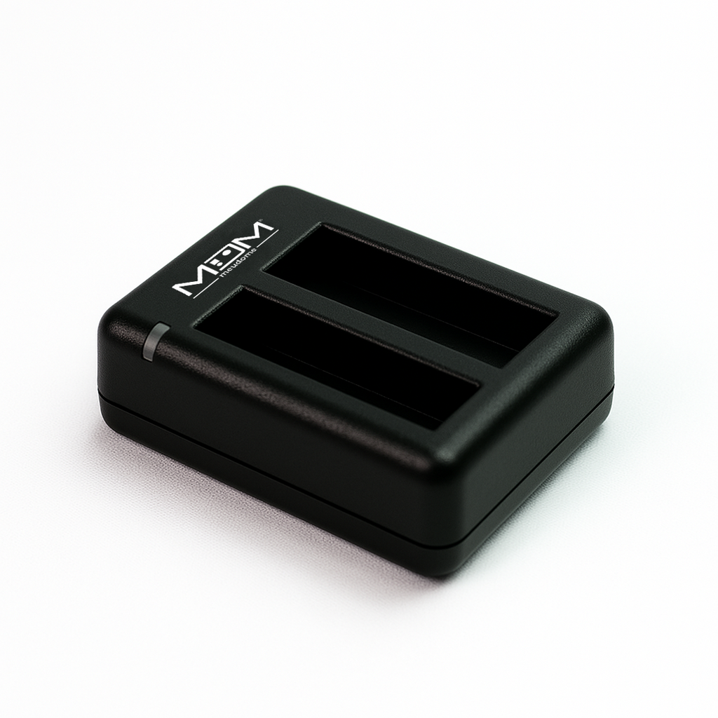 Carregador Duplo p/ GoPro Hero 13 - MEUDOME