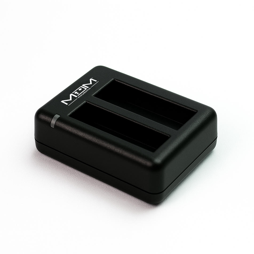 Carregador Duplo p/ GoPro Hero 13 - MEUDOME