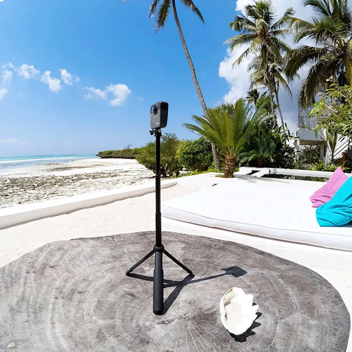 Bastão + Tripé Max Grip Gopro 56cm - ASBHM-002
