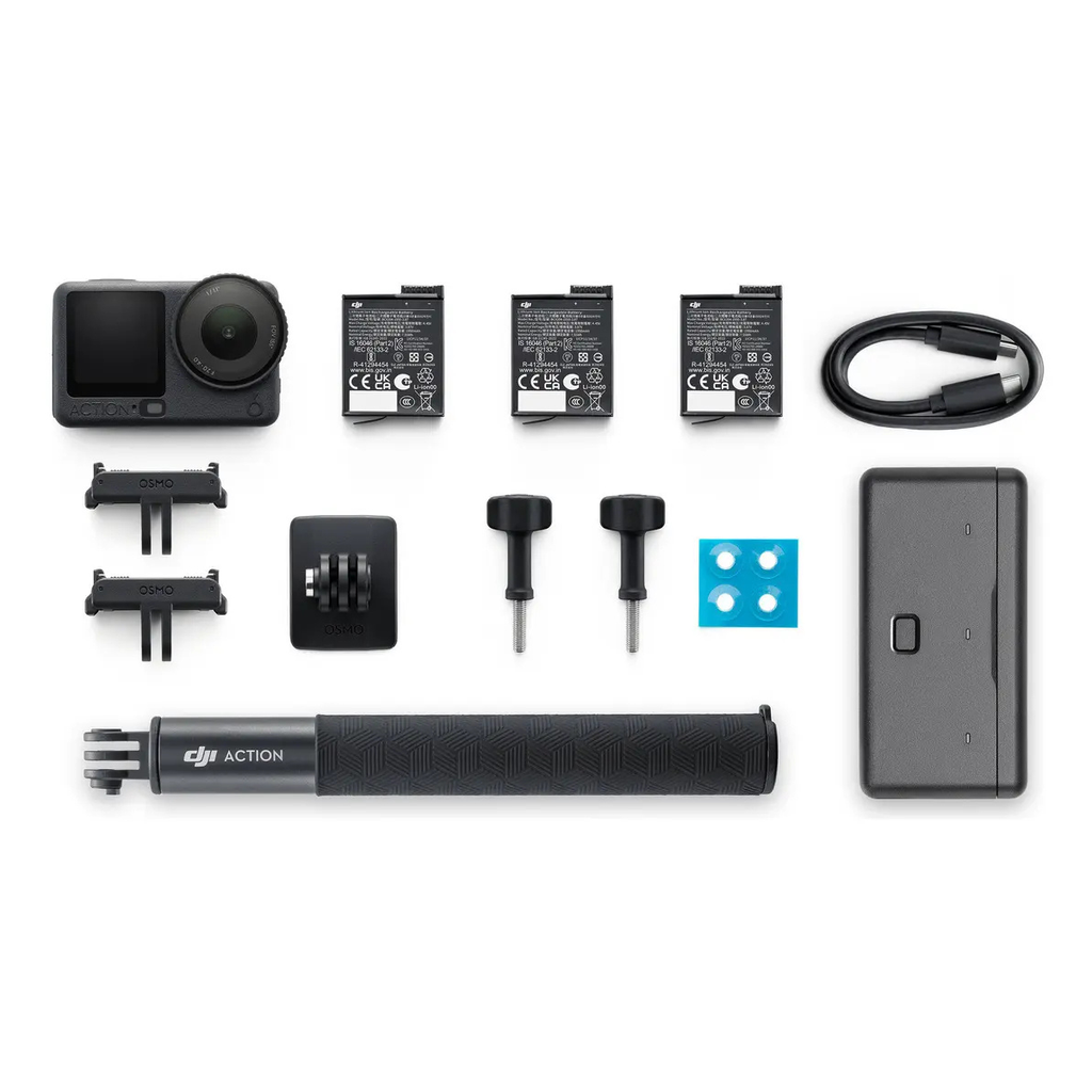Câmera DJI Osmo Action 6 Adventure Combo