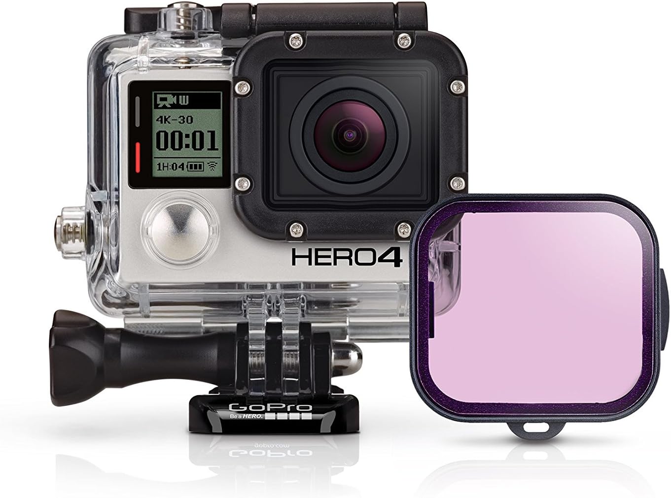Filtro de Mergulho Magenta Oficial GoPro para Caixa Estanque Hero 3/3+/4 - ADVFM-301