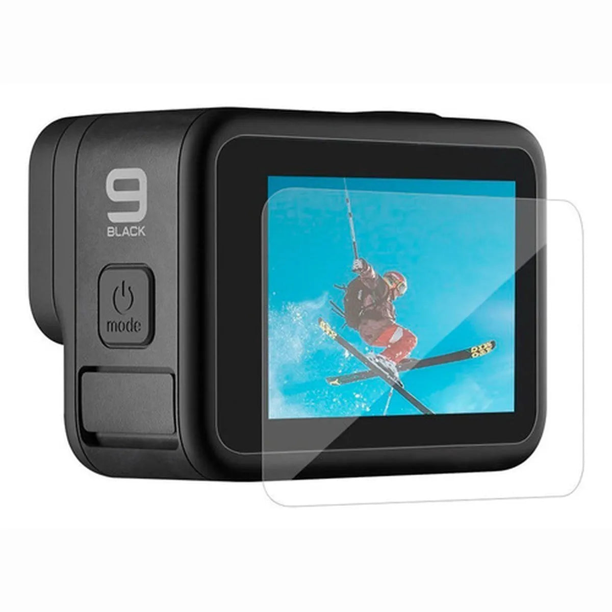 Kit Película de Vidro Temperado para GoPro Hero 9/10/11/12 Black