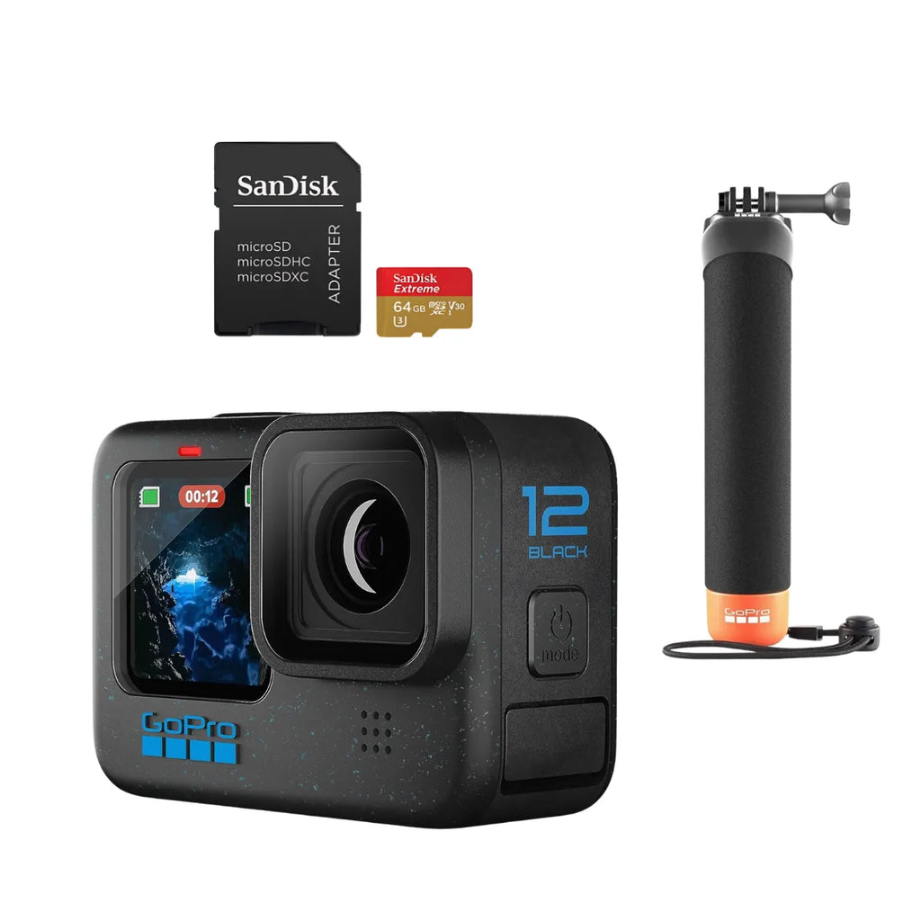 kit hero 12 + the handler + cartão 64gb