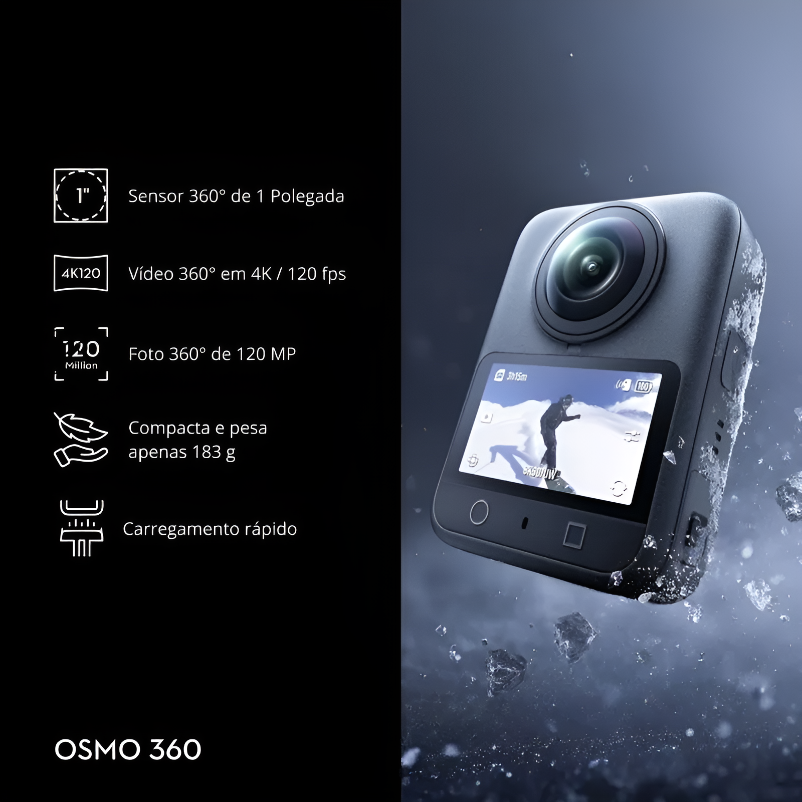 Câmera DJI Osmo 360