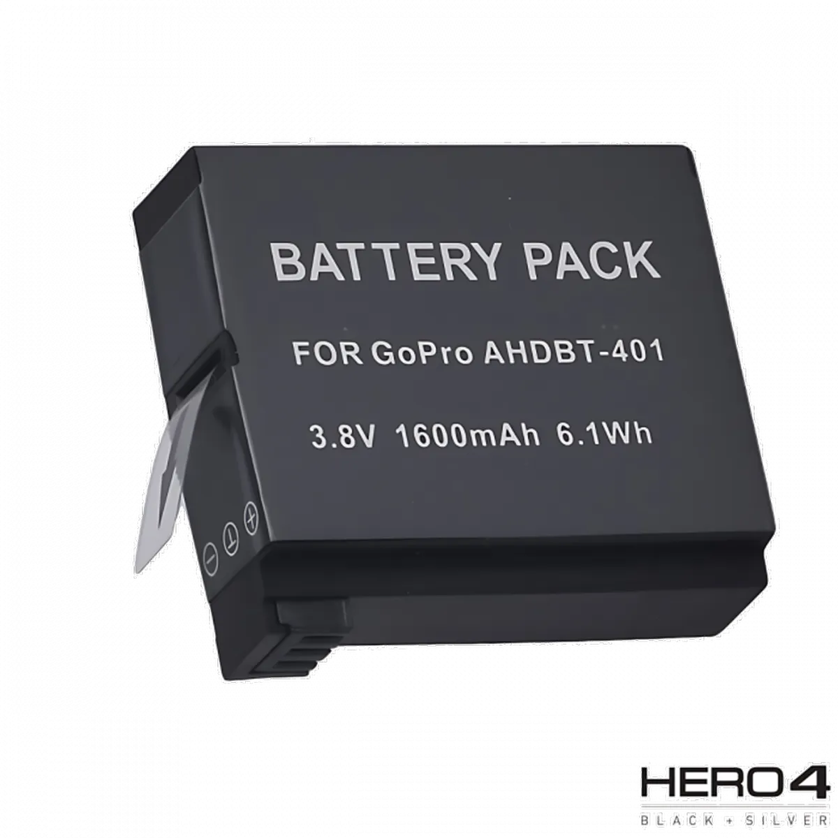 Bateria P/ Hero 4 Silver/ Black