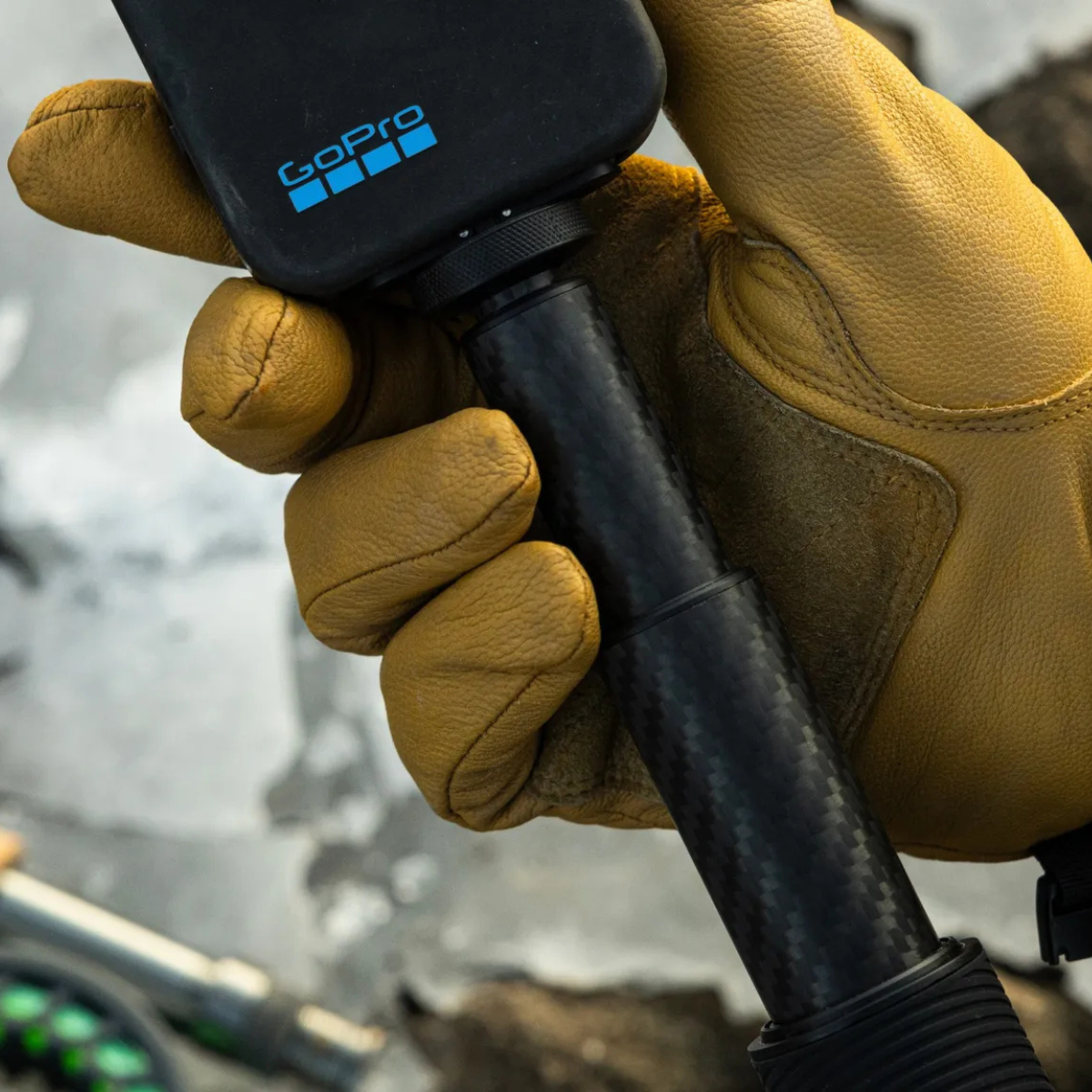 Bastão Extensor de Fibra de Carbono 2,7m Original GoPro  - AGXTM-002
