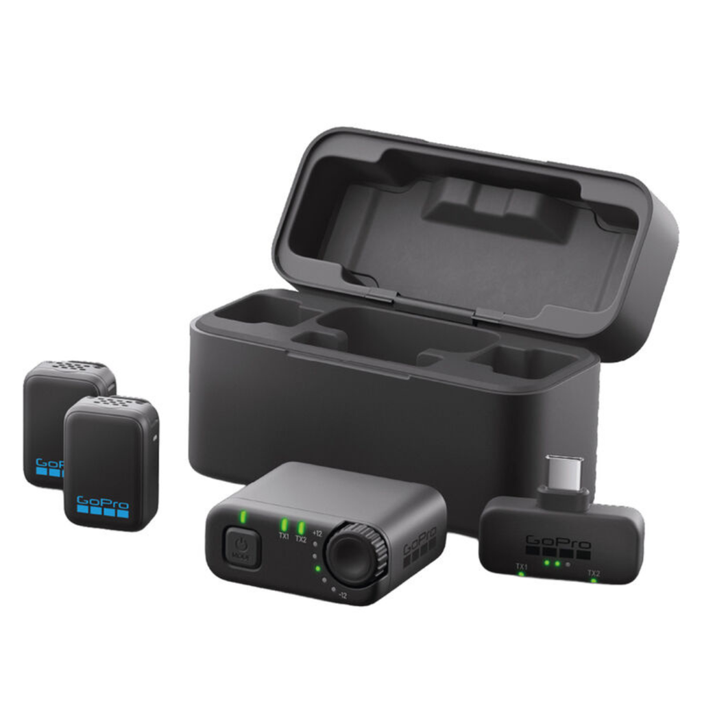 Microfone Sem Fio Duplo Oficial GoPro Wireless Mic System - AWMIC-010