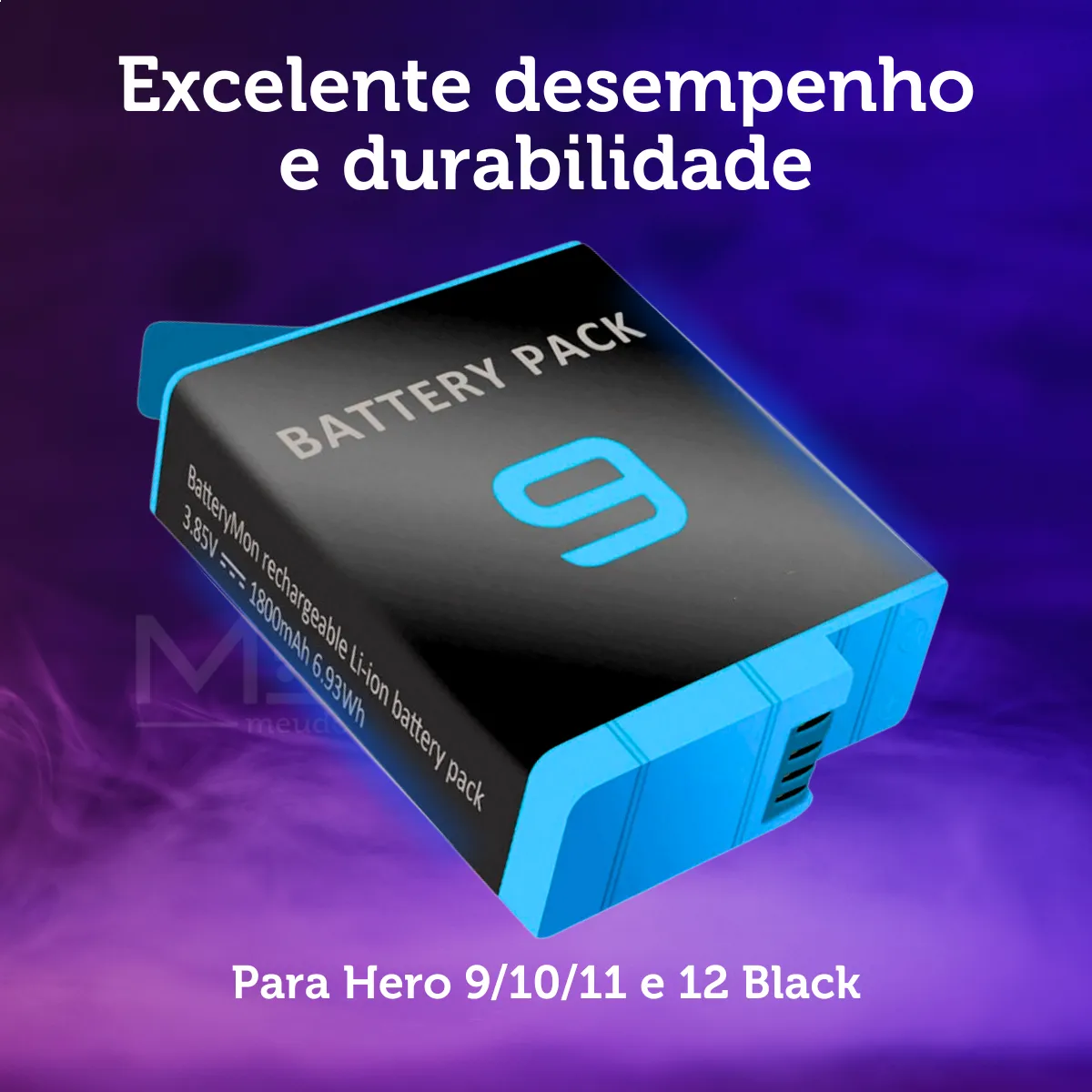 Bateria para GoPro Hero 9/10/11/12 Black