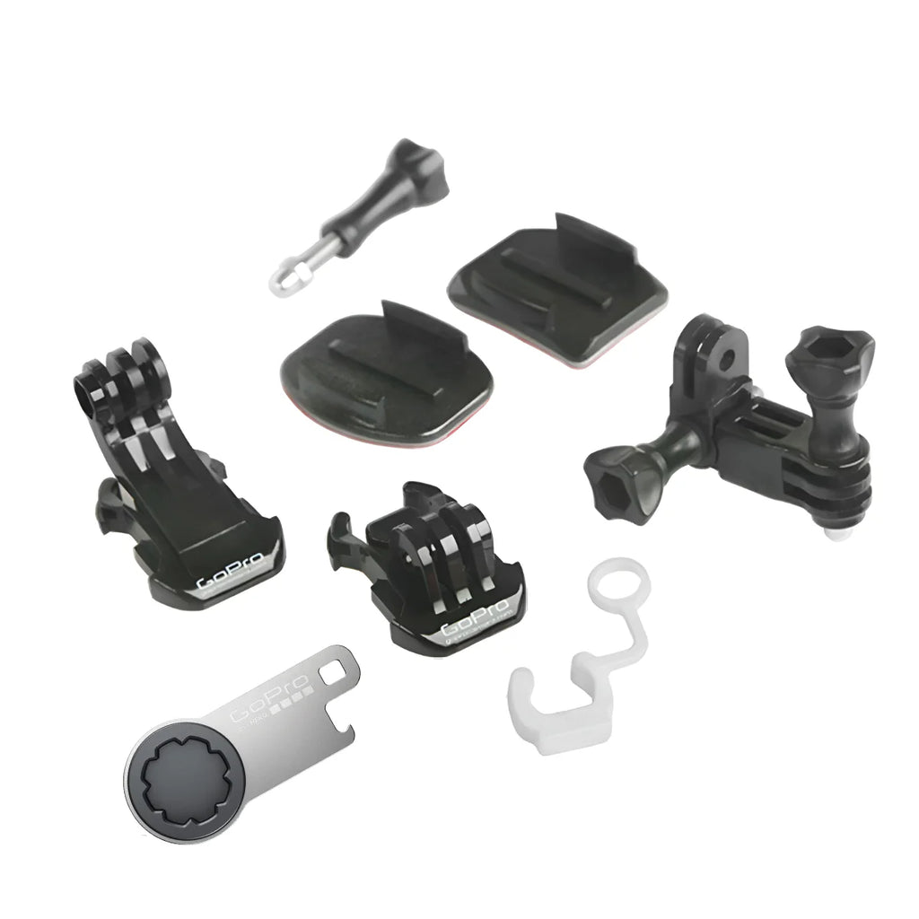 Kit de Suportes e Peças de Reposição Originais + Caixa Estanque Original GoPro para Hero 3+/4