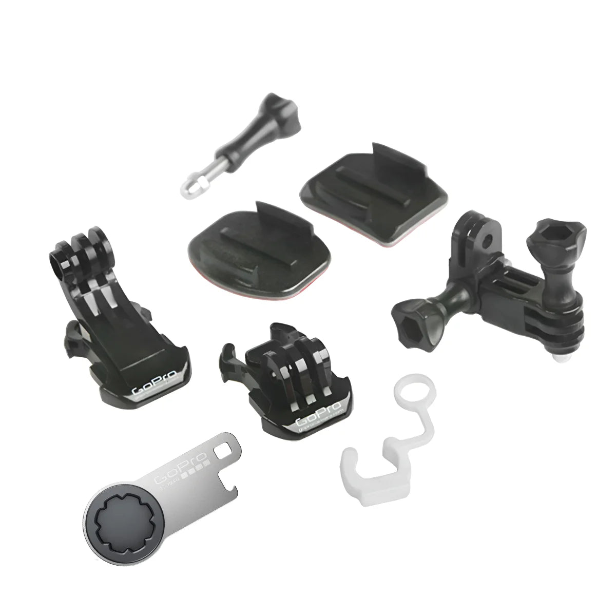 Kit de Suportes e Peças de Reposição Originais + Caixa Estanque Original GoPro para Hero 3+/4