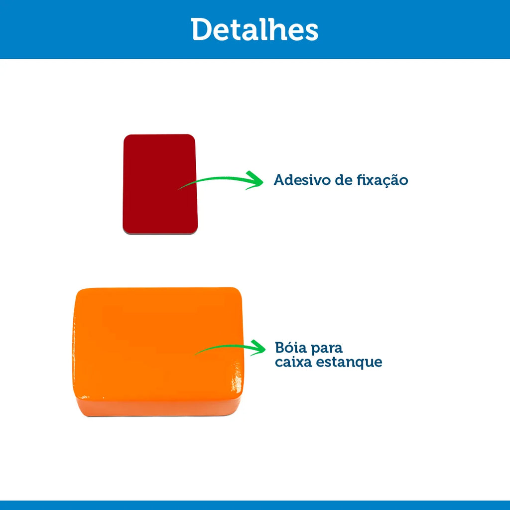 Boia de Flutuação Para Caixa Estanque