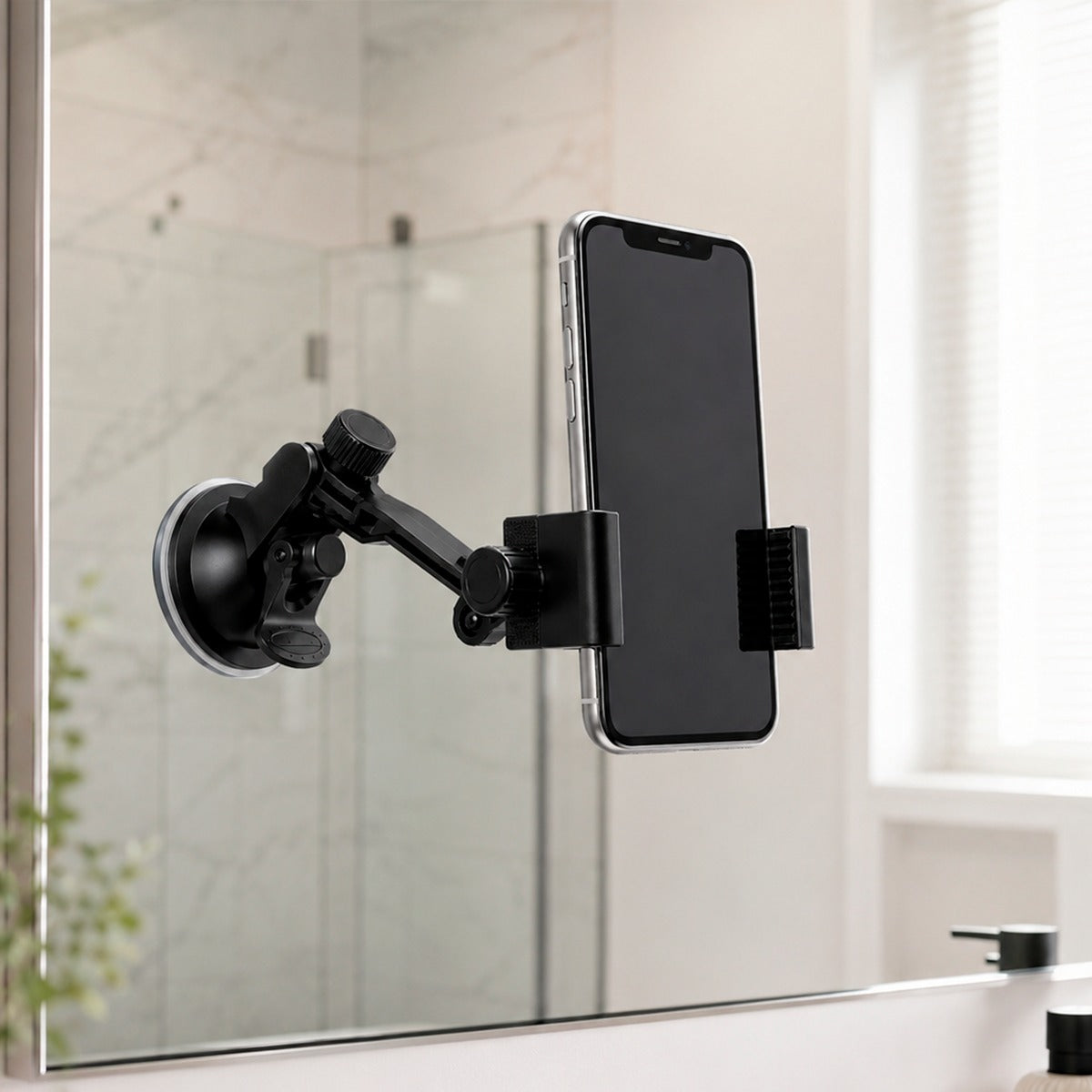 Ventosa  7cm  + Suporte Celular Ajustável