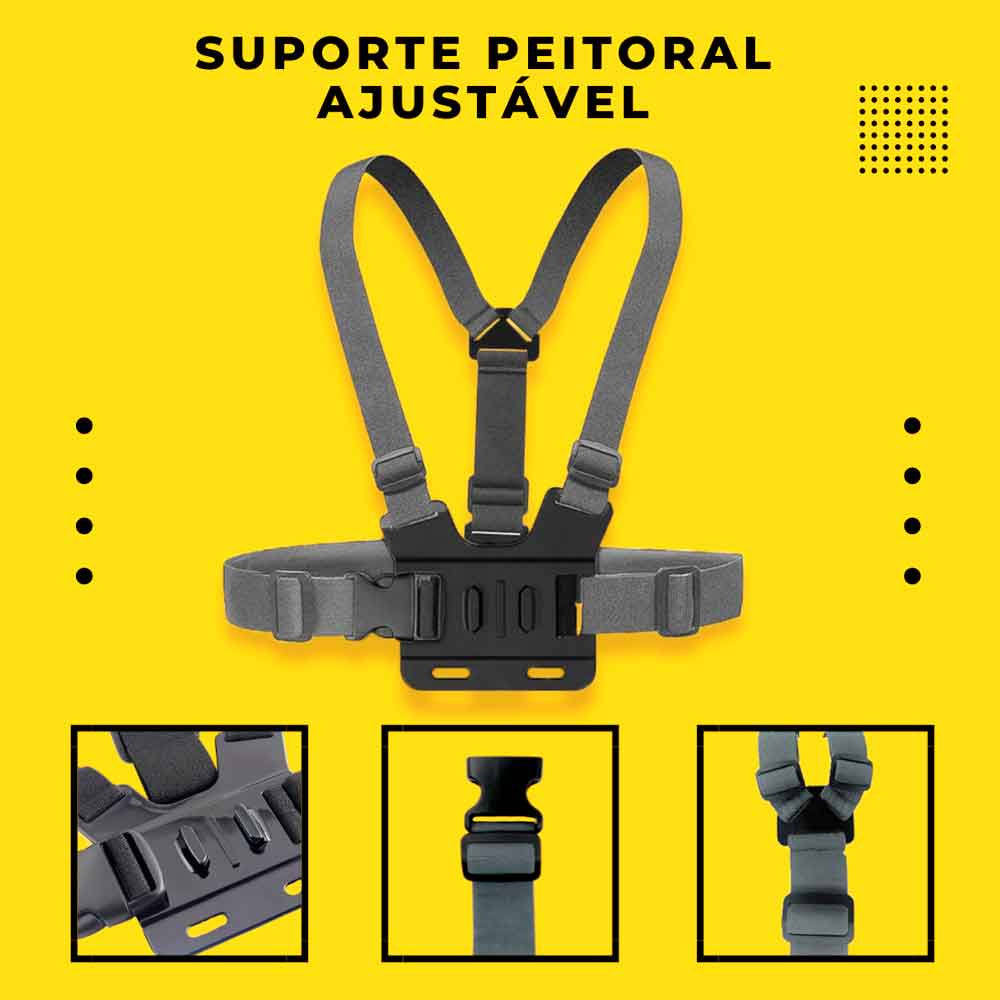 Suporte de Peito CINZA