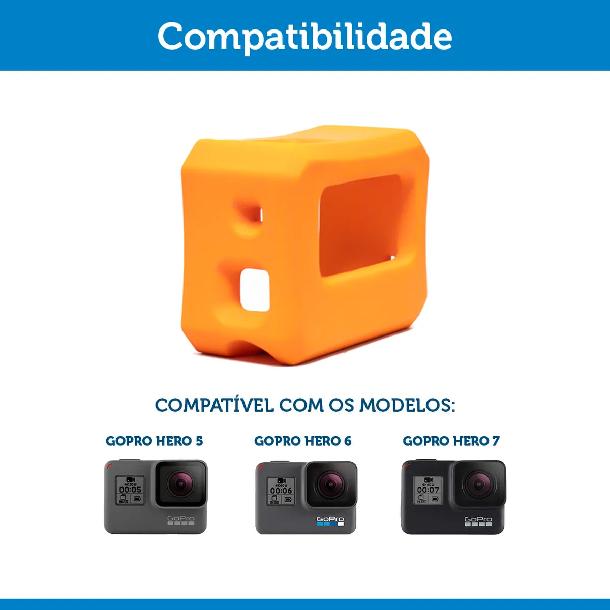 Boia Case Flutuante para Hero 5/6/7