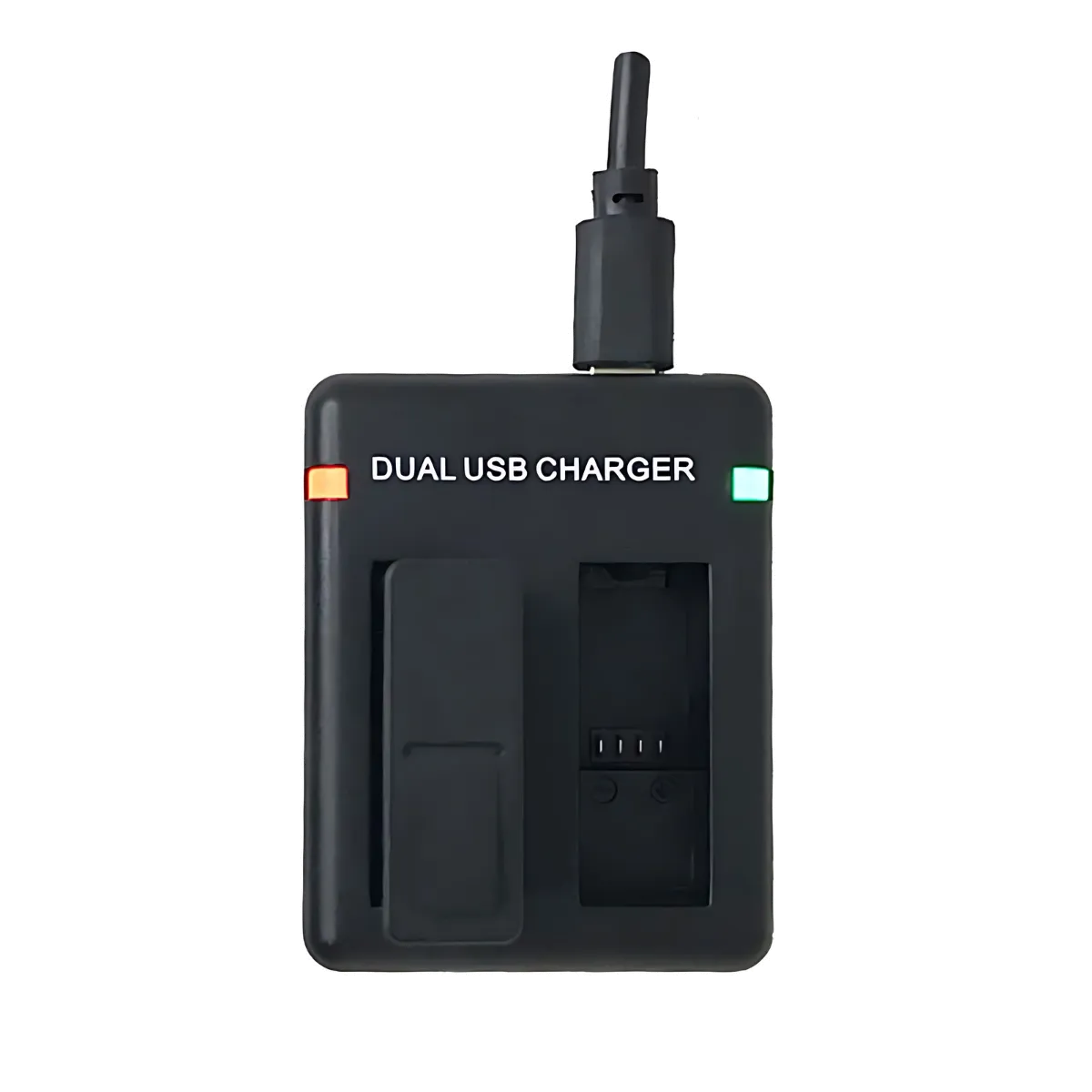 Carregador Duplo p/ Gopro Hero 5/6/7/8 Black