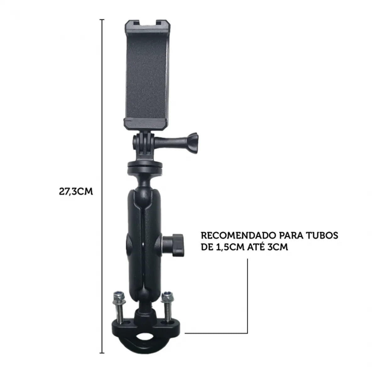 Suporte Extensivo Articulado p/ Bike e moto