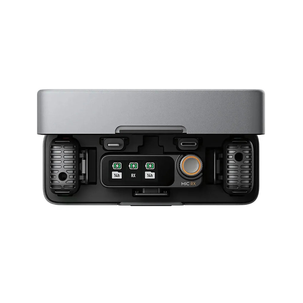 Microfone DJI Mic 2 (2 Microfones + 1 Receptor + 1 Case de Carregamento) - DJI116