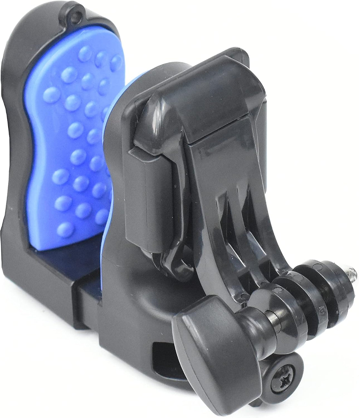 Suporte Capacete Queixo Regulável Estilo Pinça para Câmeras de Ação