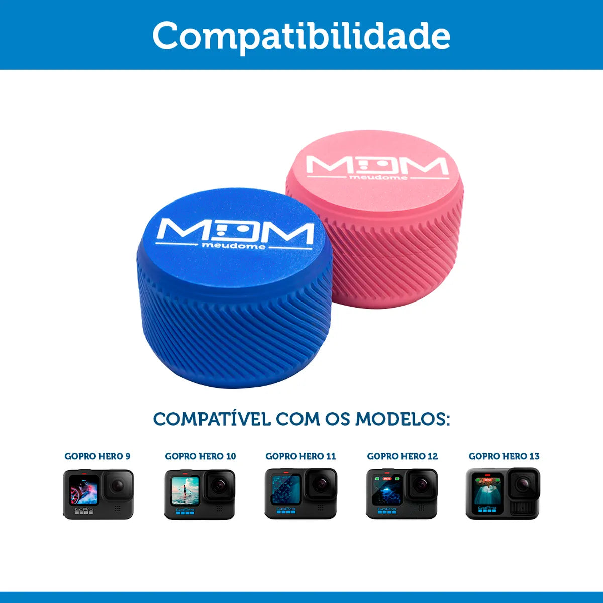 Estojo MDM para GoPro e Acessórios