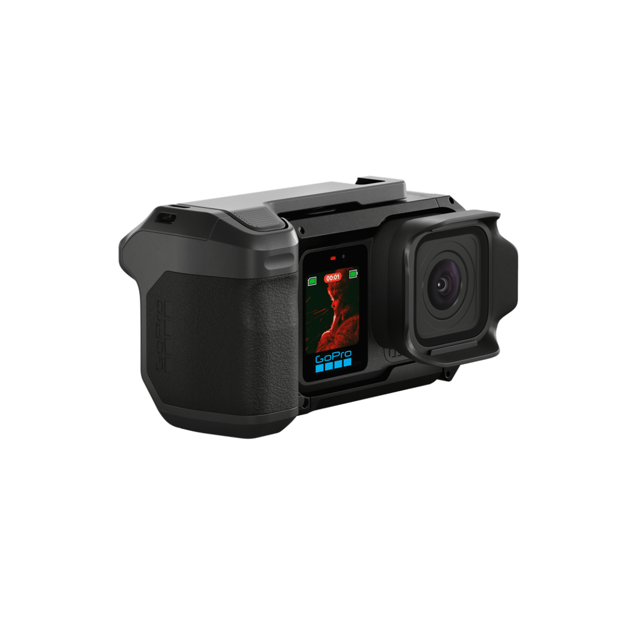 Empunhadura e Armação Point-and-Shoot Grip para GoPro Série MISSION 1 - AGGRP-001