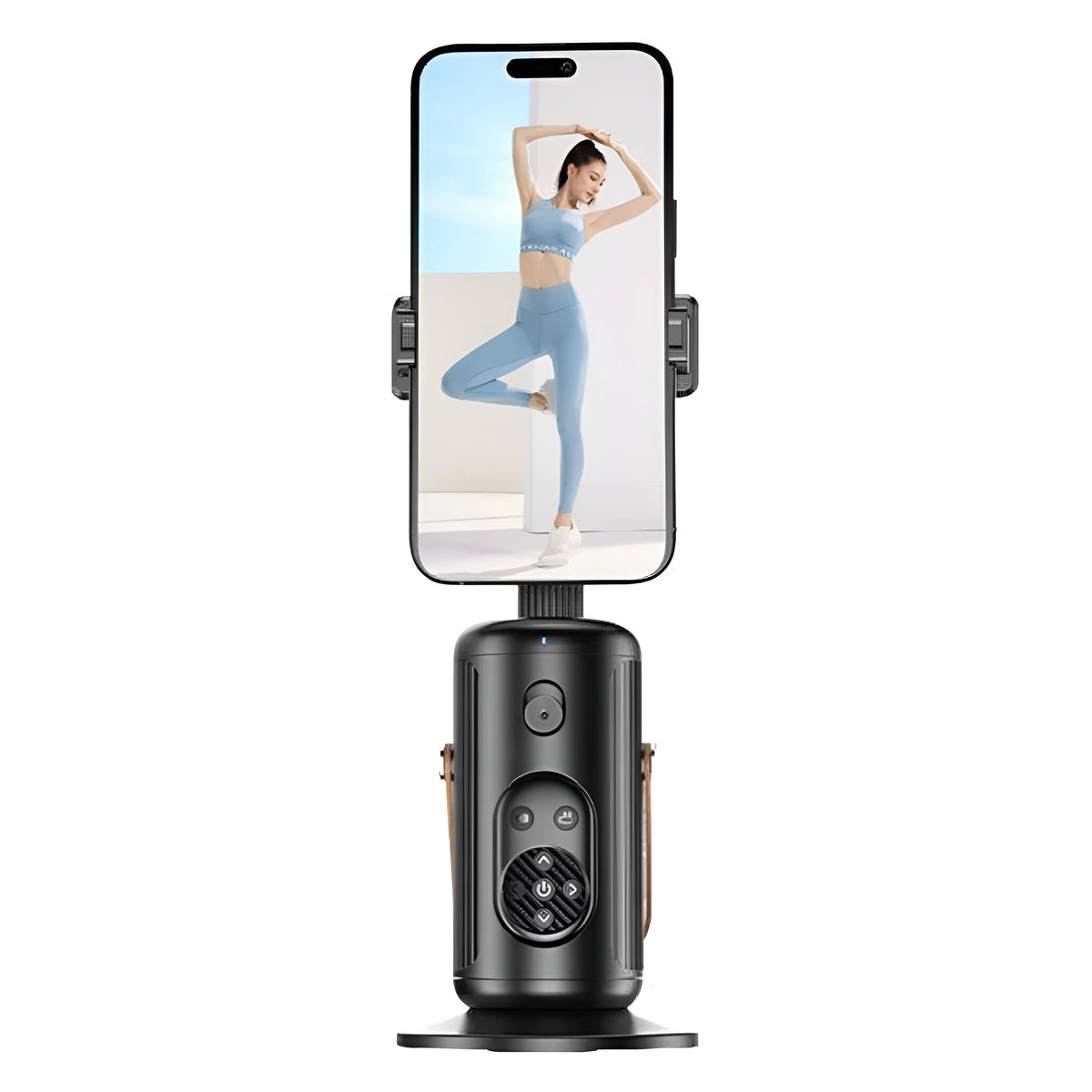Suporte Estabilizador para Celular com Rastreamento Facial e de Movimento Automático por I.A