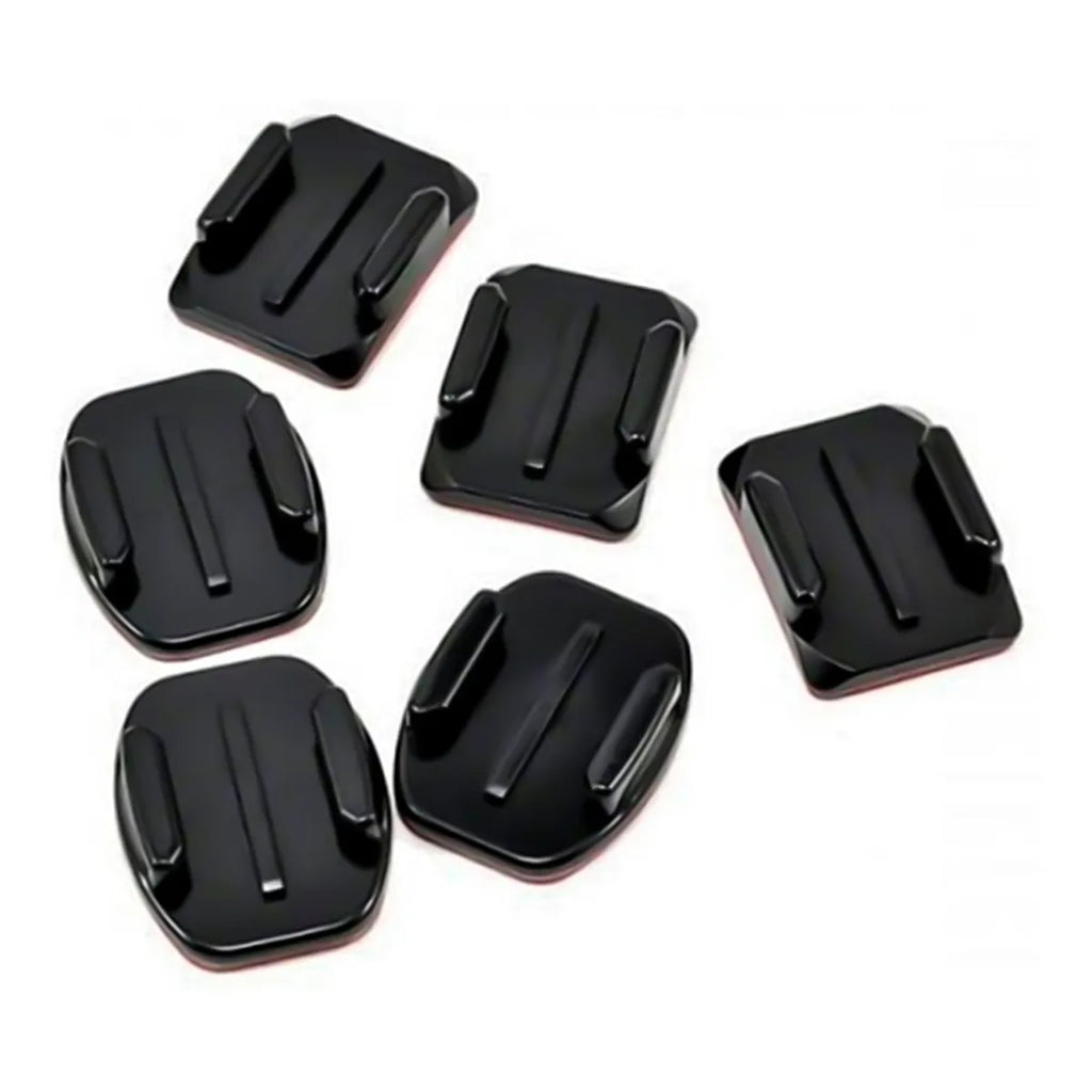 Suportes Adesivos Gopro Curvo e Plano ORIGINAL - AACFT-001
