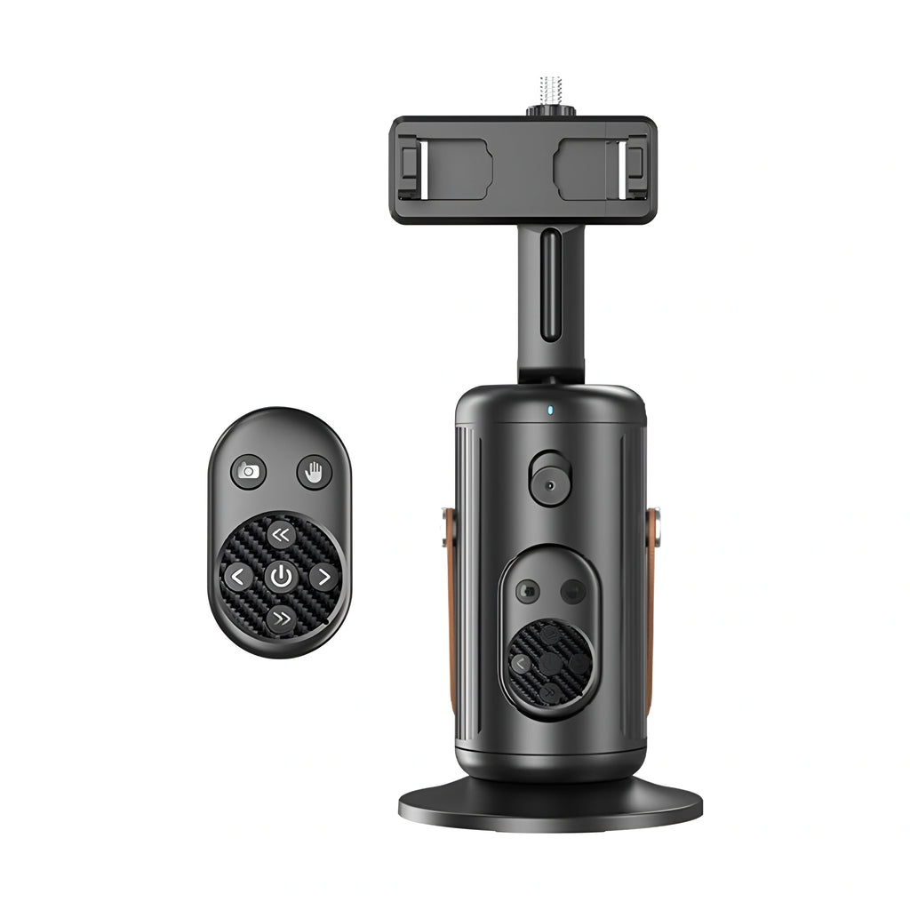 Suporte Estabilizador para Celular com Rastreamento Facial e de Movimento Automático por I.A