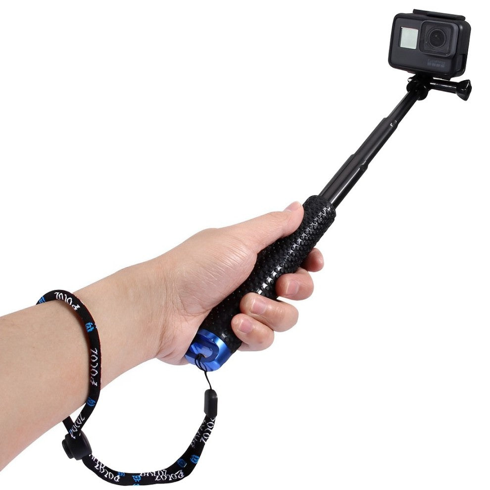 Bastão Extensor de Alumínio Curto para GoPro e Câmeras de Ação