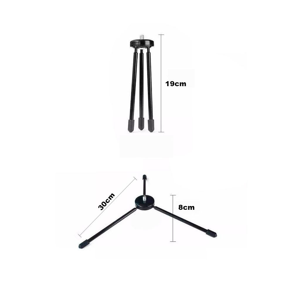 Tripé De Mesa Para Ring Light e Celular