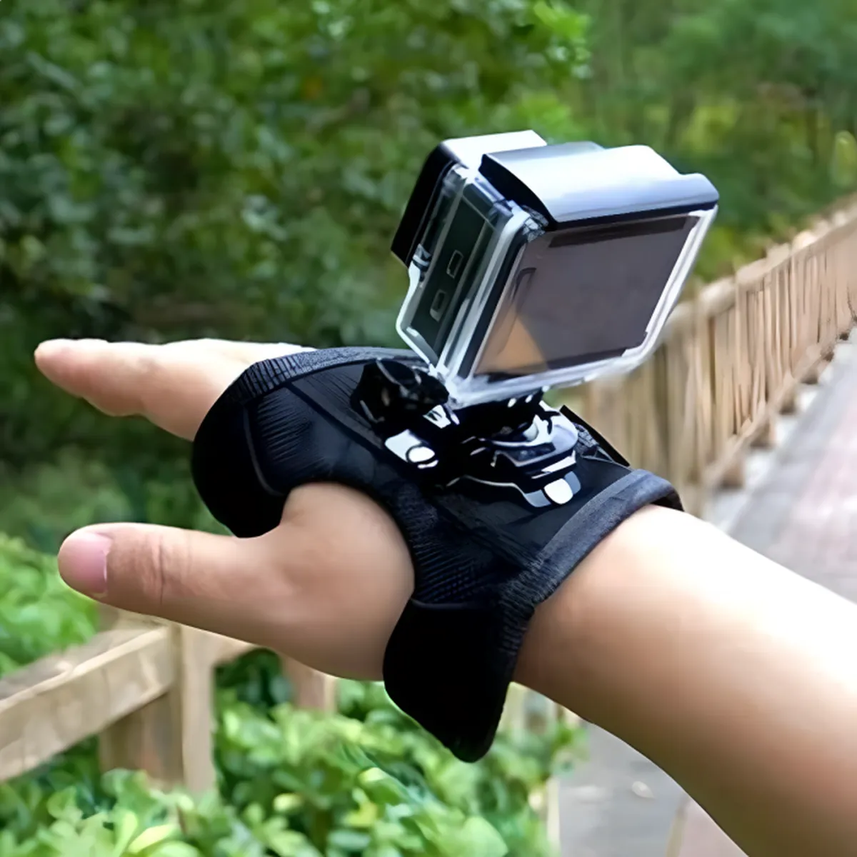 Suporte Alça de Mão para GoPro e Câmeras de Ação
