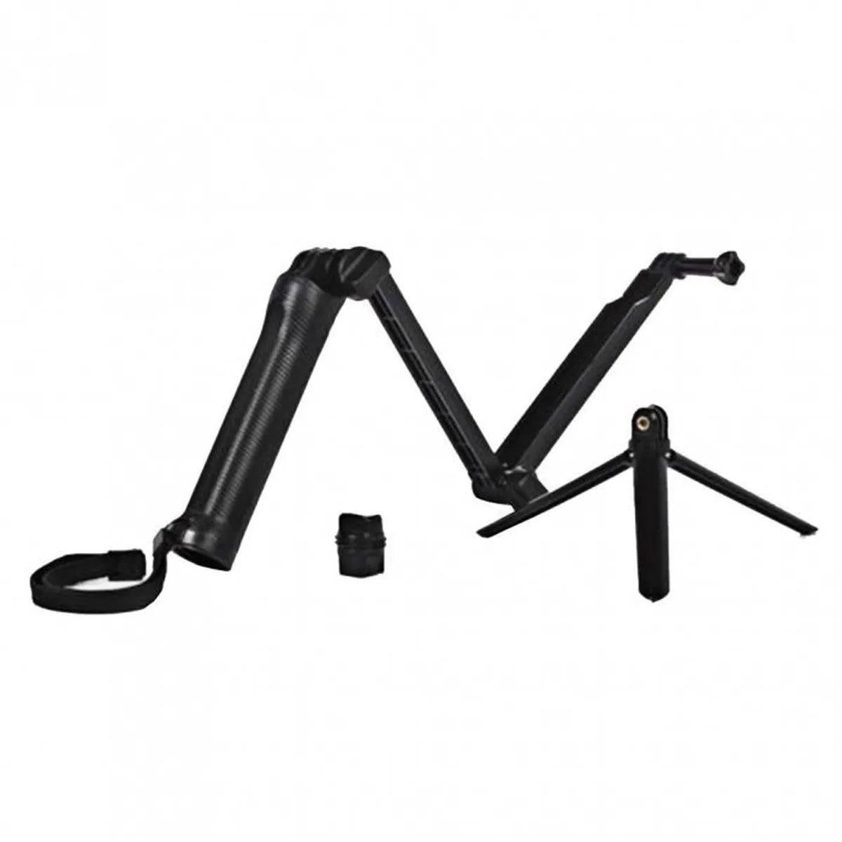 Kit Bastao 3 Way Suporte Peito Cabeça Ventosa Boia E  Bag