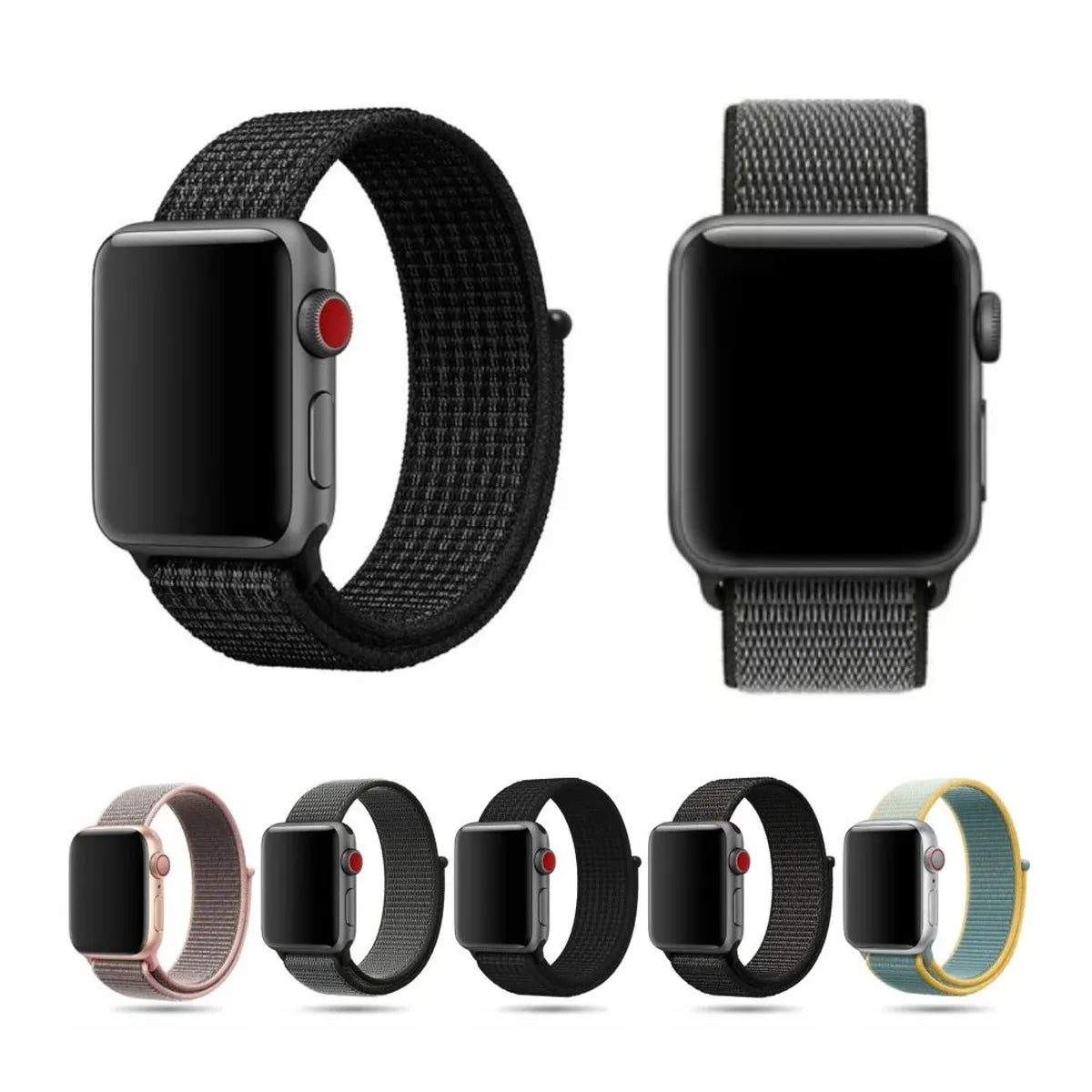 Pulseira  Nylon Para Apple Watch
