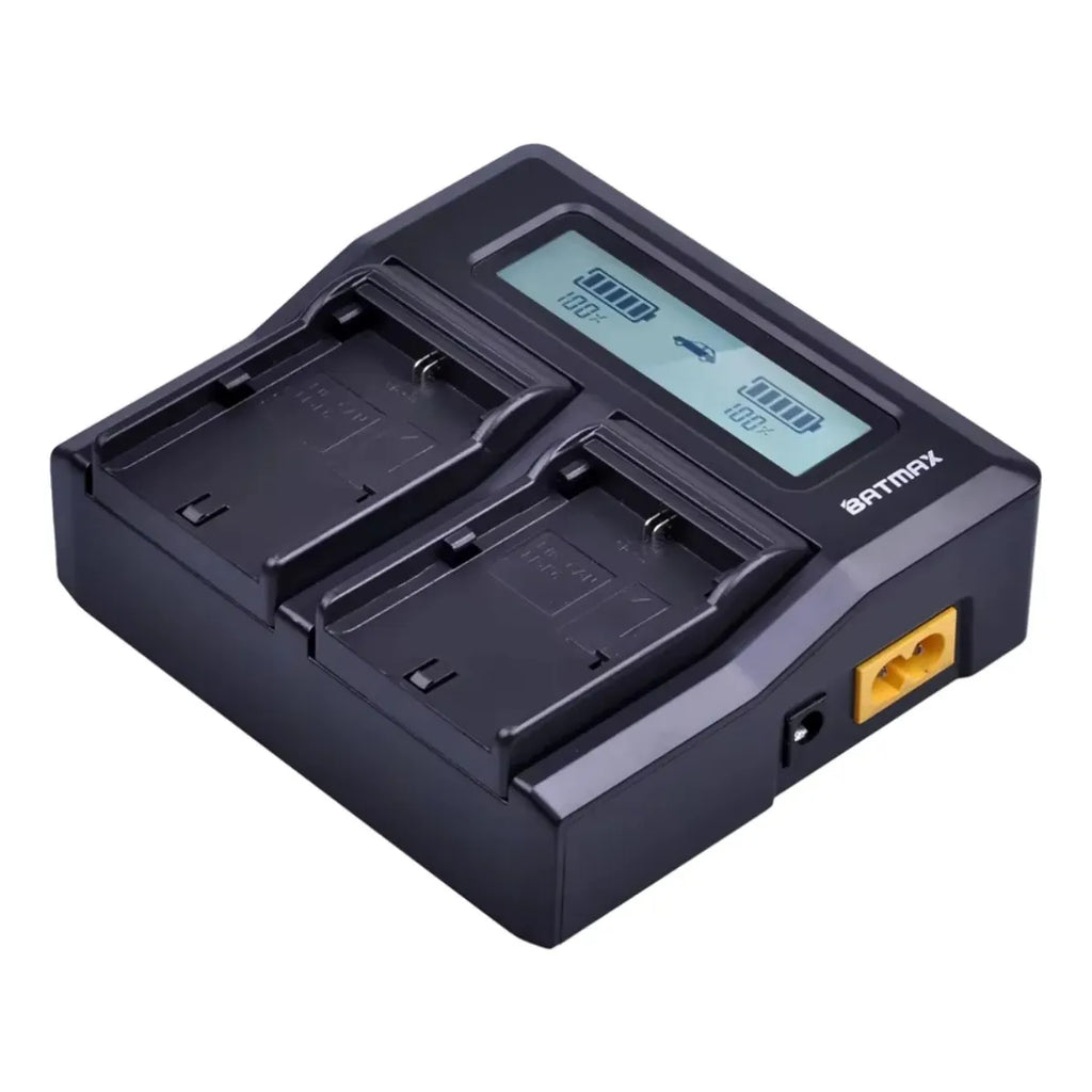 Carregador para Baterias NP-FW50 Duplo Carregamento Rápido Turbo