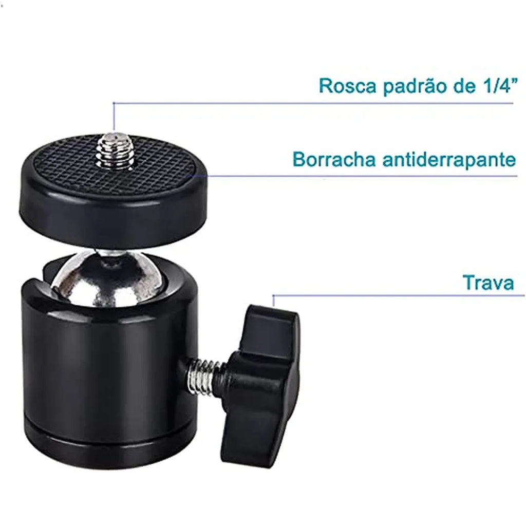 Suporte Adaptador BallHead